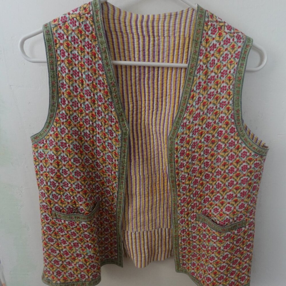 Vintage Reversible Vest